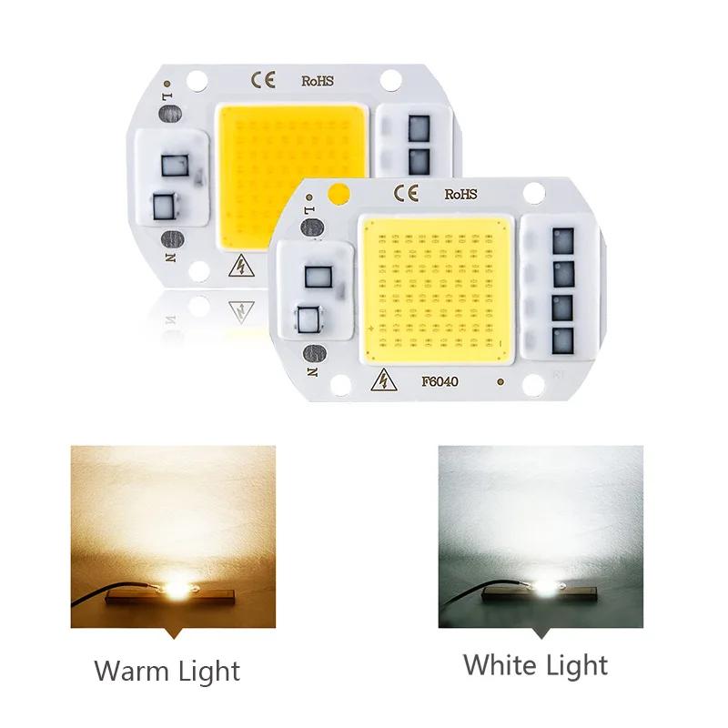 LED COB Chip 20W 30W 50W AC220V No Need Driver LED COB Lamp Bead for Flood Light Spotlight Lampada DIY Lighting